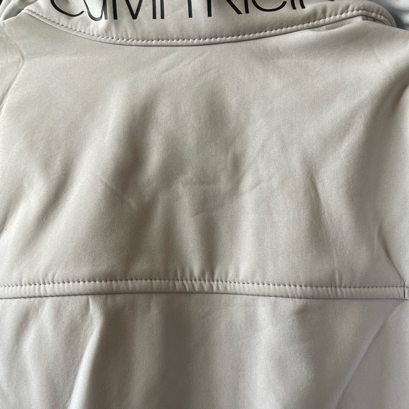 Calvin Klein mens water resistant 4 way stretch softshell jacket - Picture 10 of 12